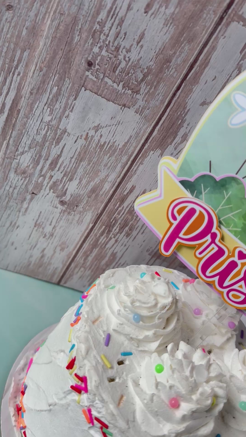 Personalized Capybara Cake Topper - 3D Cute Capybara Birthday Party Decor - Fast Shipping (Ships Next Day)